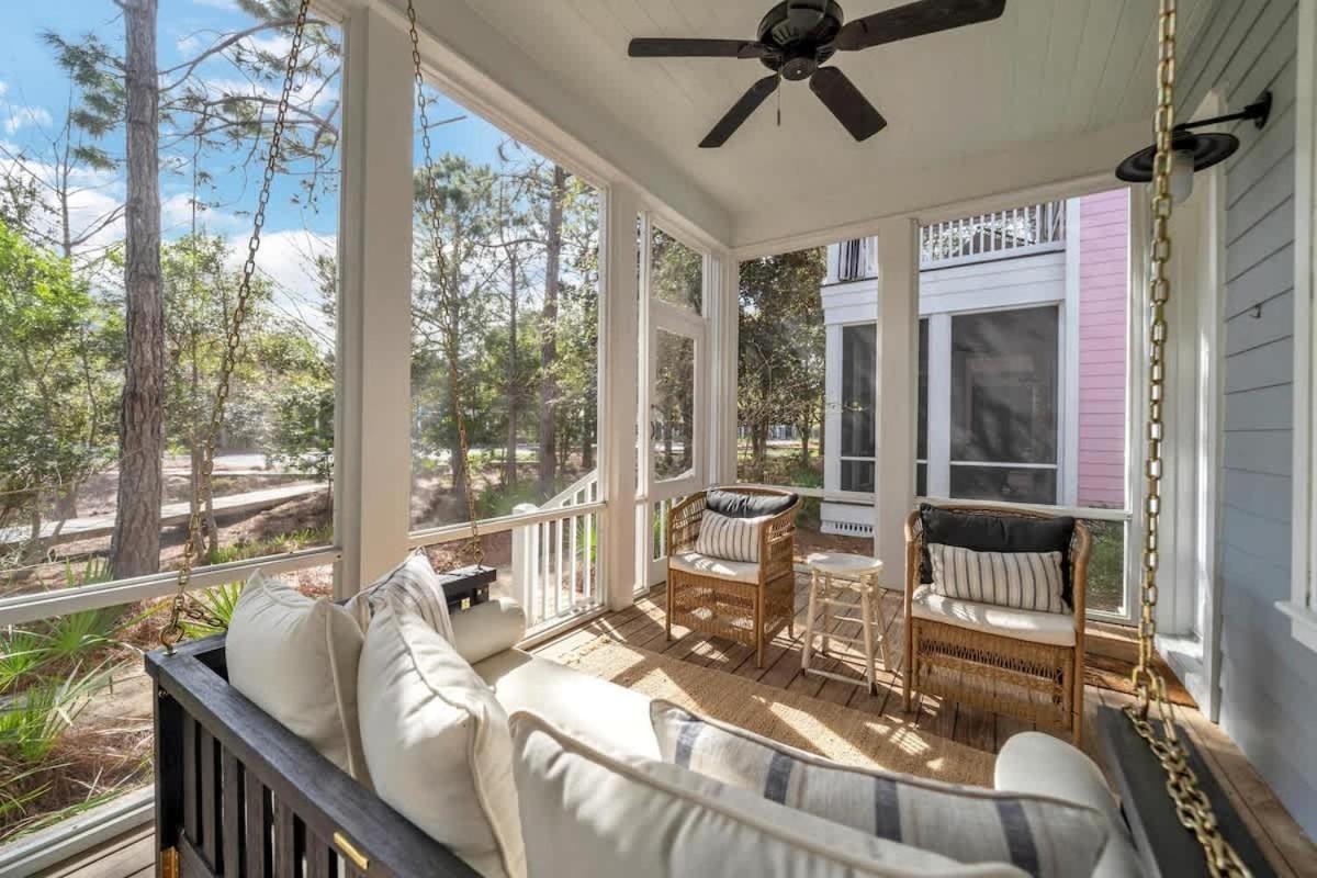 Vila The Birdhouse In Luxury Watercolor Brand New 6 Seat Golf Cart Santa Rosa Beach Exteriér fotografie
