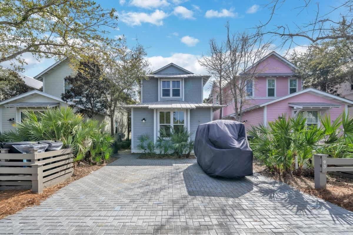Vila The Birdhouse In Luxury Watercolor Brand New 6 Seat Golf Cart Santa Rosa Beach Exteriér fotografie
